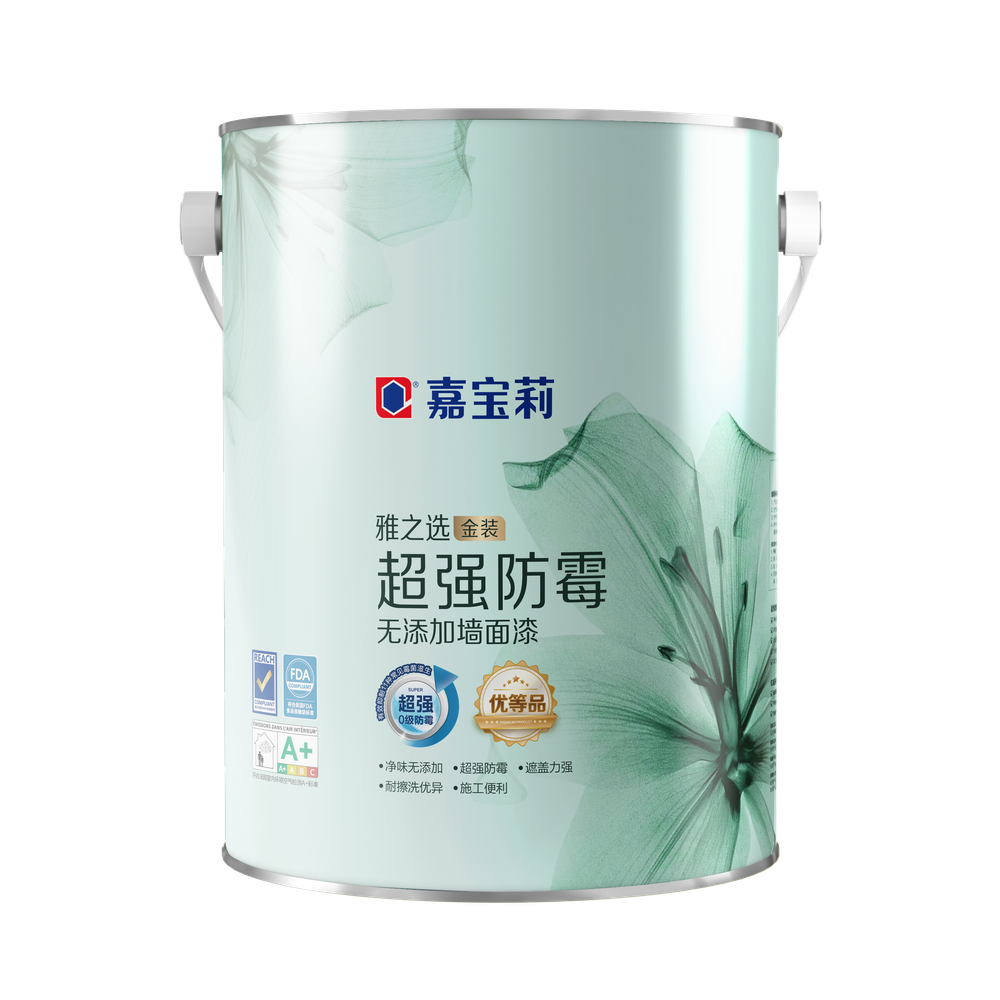 雅之选金装超强防霉防潮墙面漆